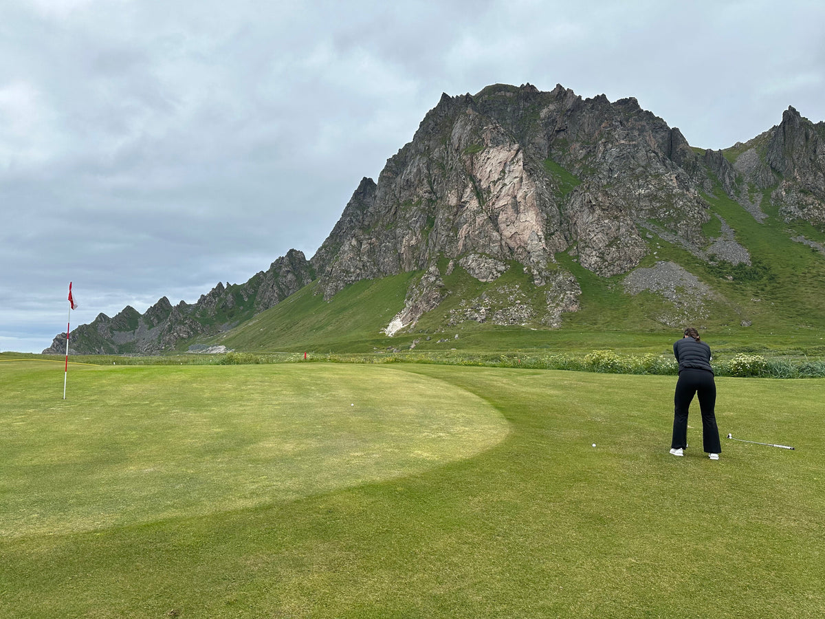 Høken golfklubb - Bleik Golfstrømbane #9